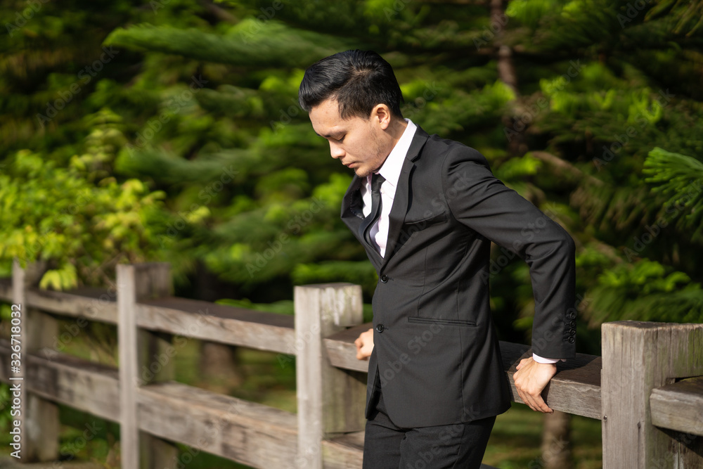 Businessman staff portrait with natural lighting Businessman staff portrait with natural lighting