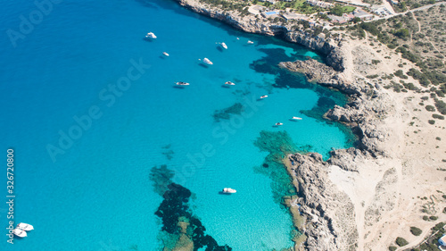 view of an island in the sea