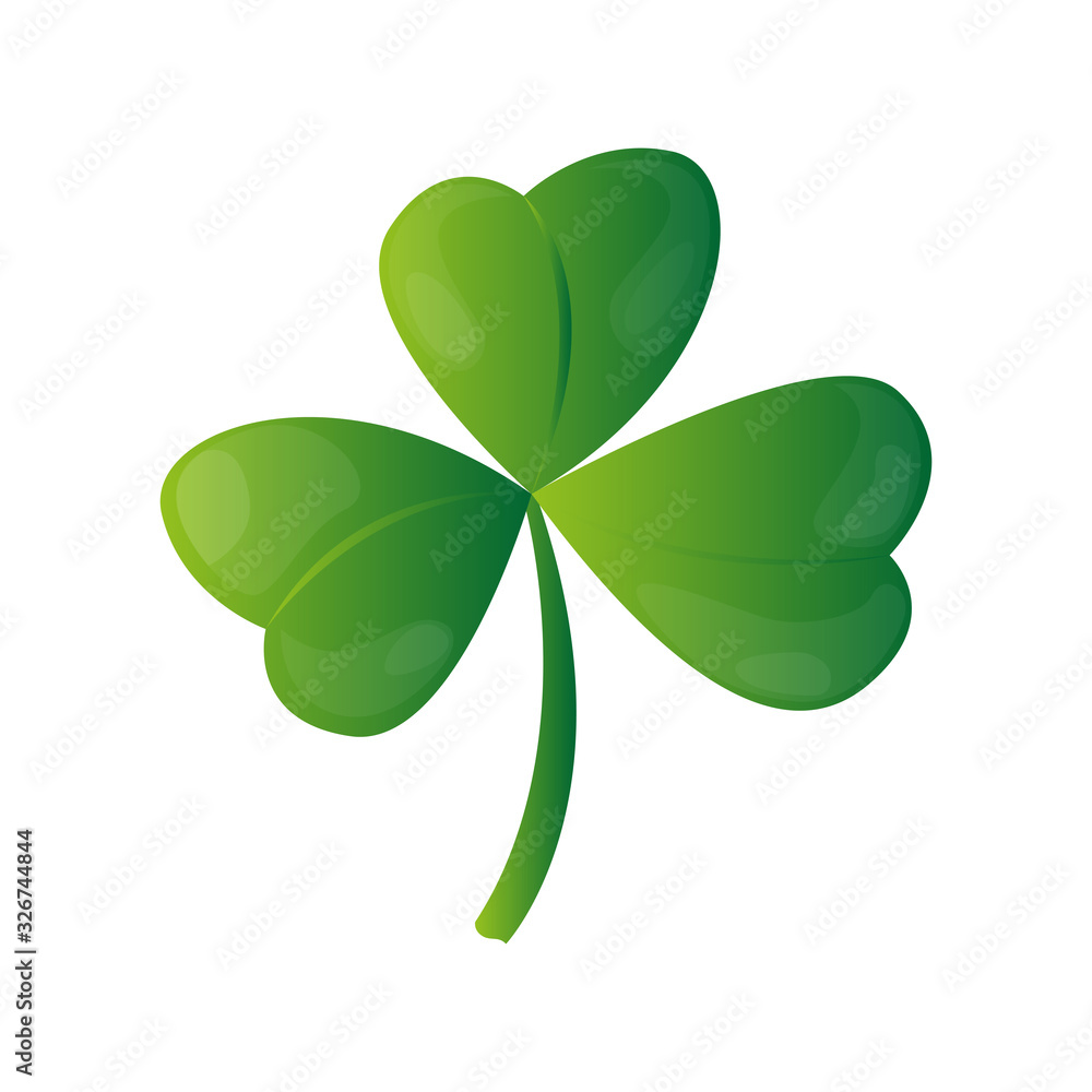 Isolated clover icon Isolated clover icon