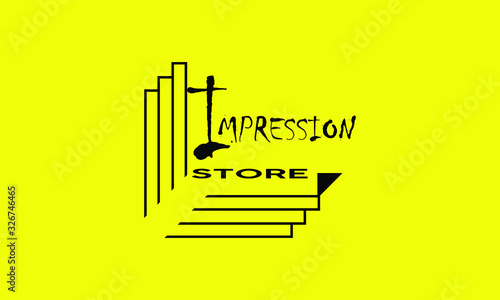abstract background with text