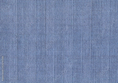 Blue, lavender color, linen Background Texture. Cotton fabric striped zigzag. Classic Herringbone. Expensive men's suit fabric. High resolution