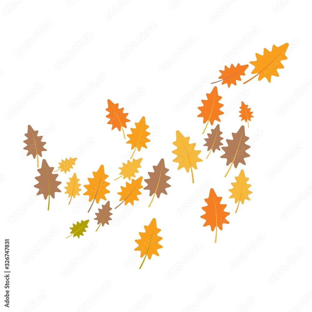 autumn background logo
