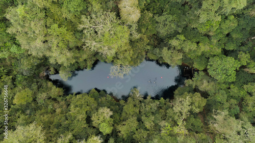 Mysterious Lagoon in Bonito state of Mato Grosso