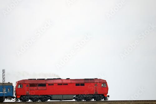 red train