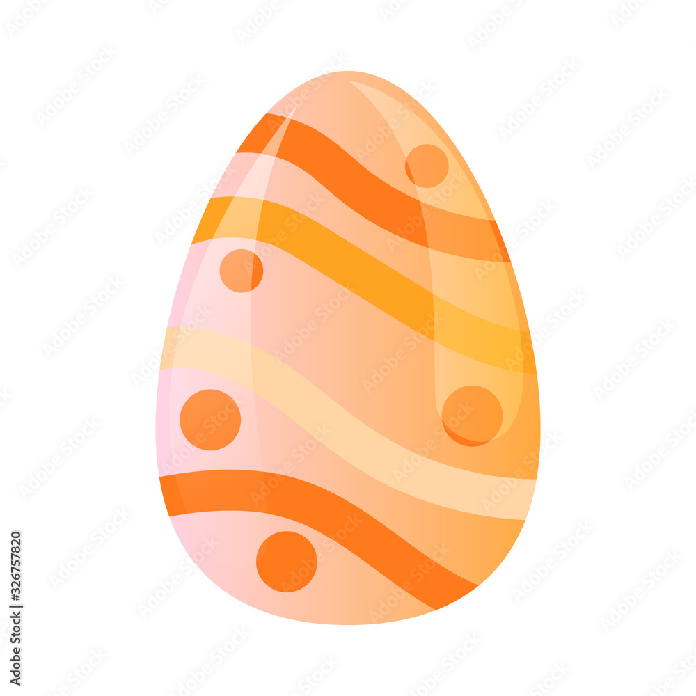 Isolated decorated easter eggs Isolated decorated easter eggs