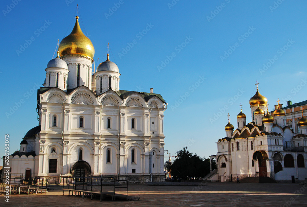 Cathedral square in Moscow Kremlin	