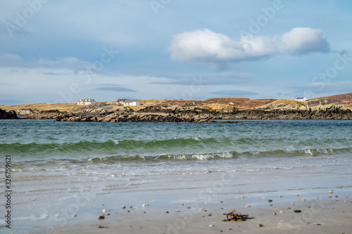 The coastline at Rossbeg beach in County Donegal - Ireland