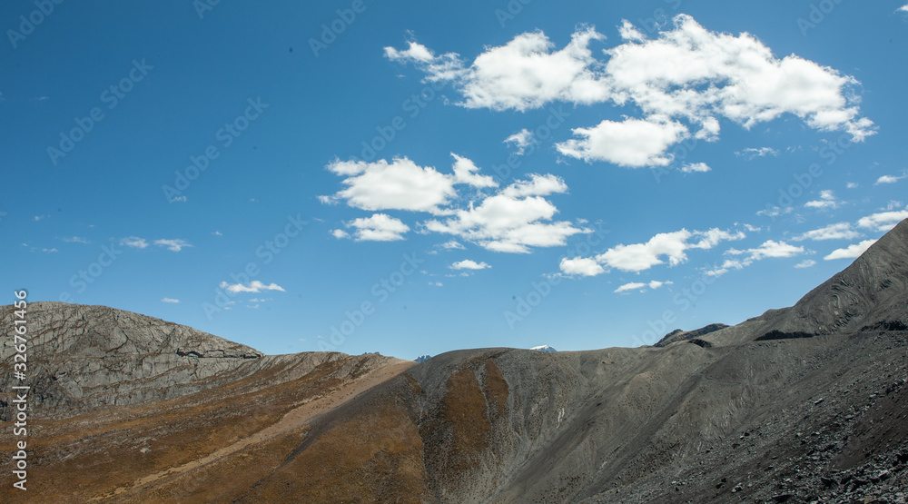 At the goldmine of Antamina Peru. Mountains. At the goldmine of Antamina Peru. Mountains.