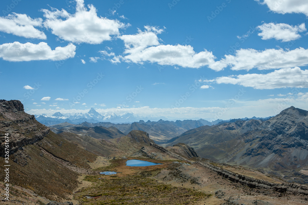 Huascarán National Park Peru Mataraju mountains Yungay Cordillera Blanca