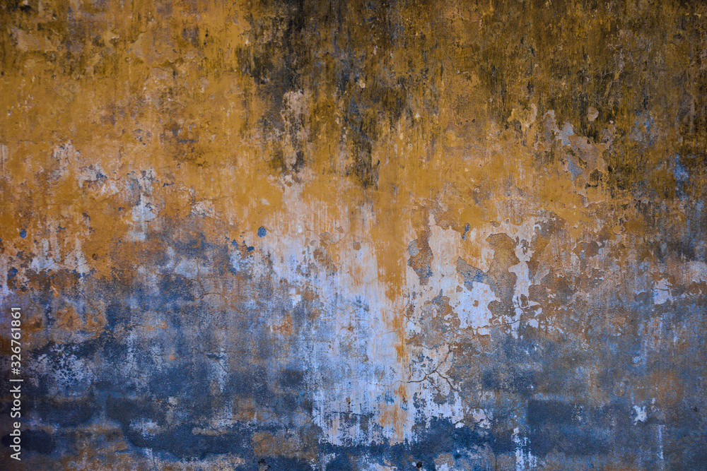 Obraz premium Old wall in elegant decay