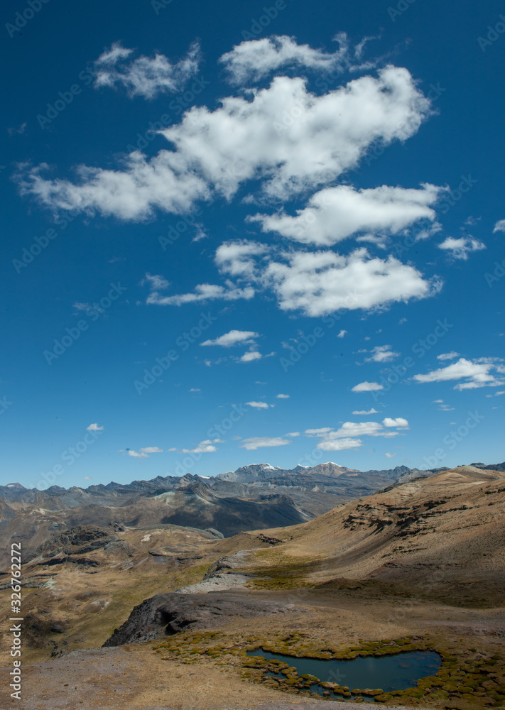 Huascarán National Park Peru Mataraju mountains Yungay Cordillera Blanca