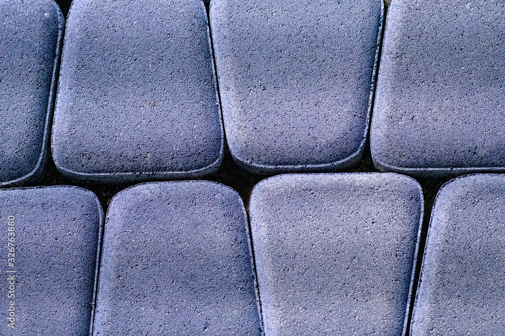 Fototapeta premium Natural stones with two rows