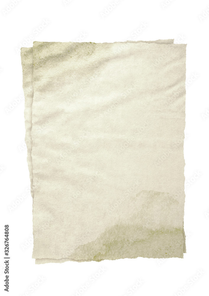 Fototapeta premium Old vintage torn paper. Background and texture.