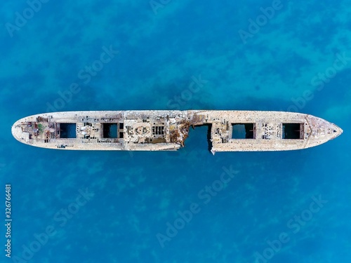 Shipwreck in the Black Sea 