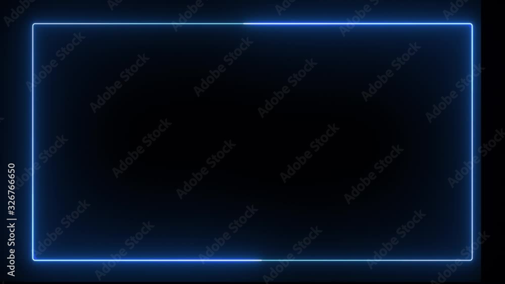 Abstract seamless pattern of neon glowing ultraviolet lines, modern fluorescent light, neon box, pattern for LED screens projection technology, 4k looping background in blue color Abstract seamless pattern of neon glowing ultraviolet lines, modern fluorescent light, neon box, pattern for LED screens projection technology, 4k looping background in blue color