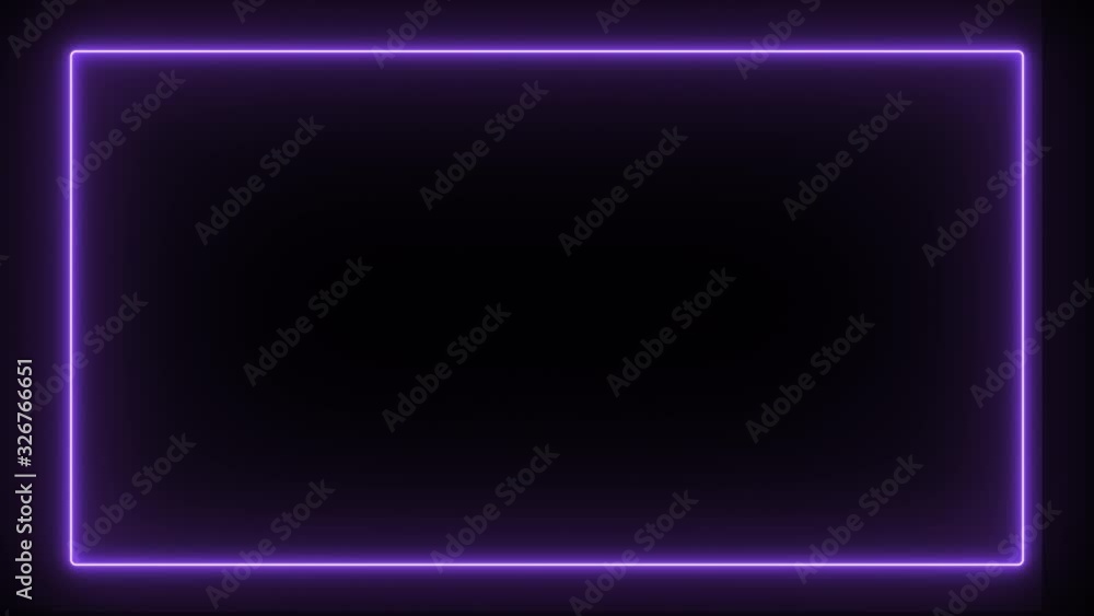 Abstract seamless pattern of neon glowing and flickering ultraviolet lines, modern fluorescent light, neon box, pattern for LED screens or neon sign, 4k looping background Abstract seamless pattern of neon glowing and flickering ultraviolet lines, modern fluorescent light, neon box, pattern for LED screens or neon sign, 4k looping background