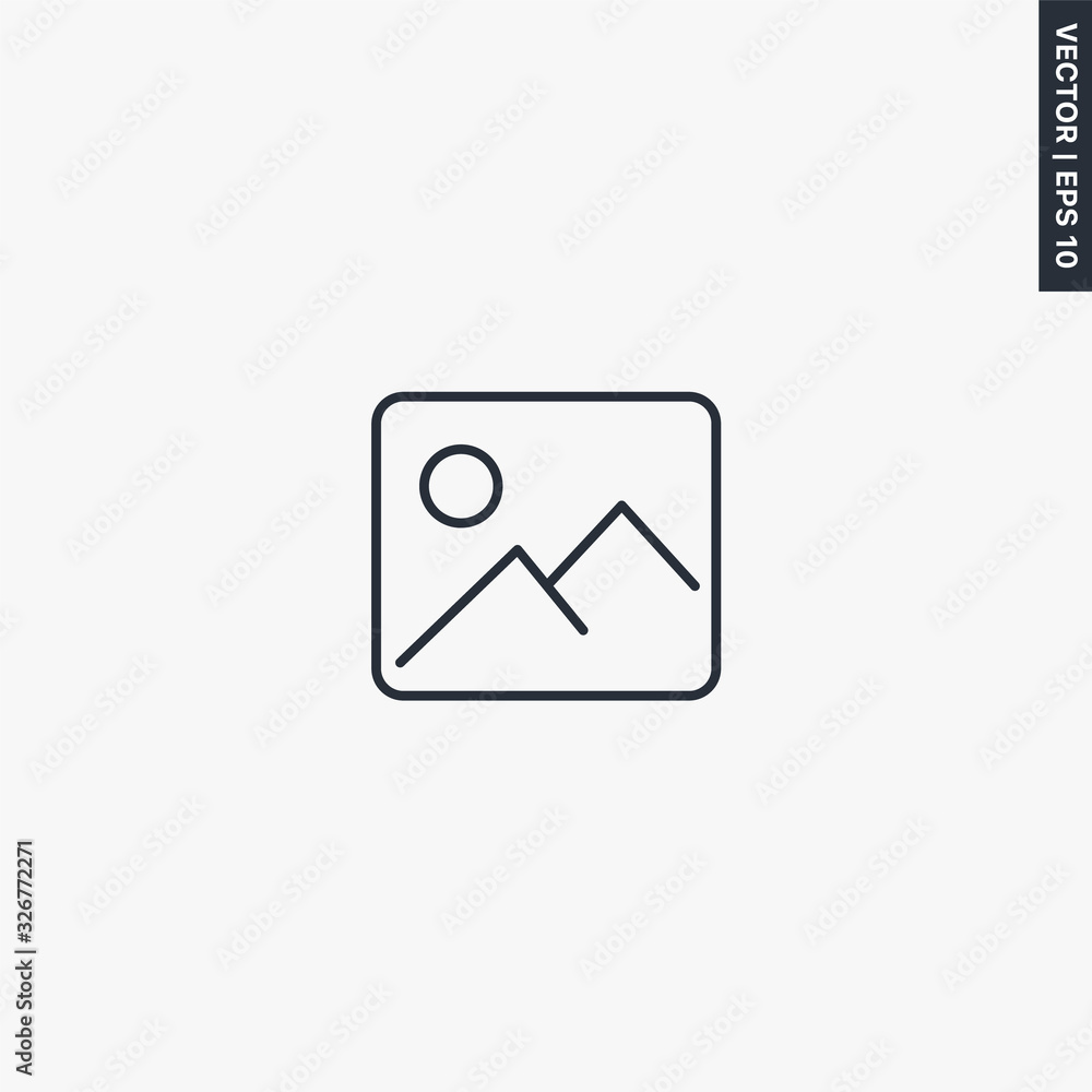 Image, linear style sign for mobile concept and web design Image, linear style sign for mobile concept and web design