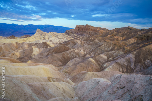 hikink the golden canyon - gower gulch circuit in death valley  california  usa