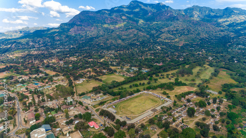 aerial view of the morogoro town © STORYTELLER