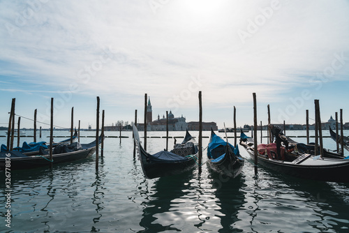 Gondel in Venedig © atmosphius