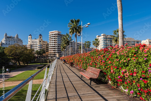 Valencia – Puente de las Flores Bridge, Spain photo