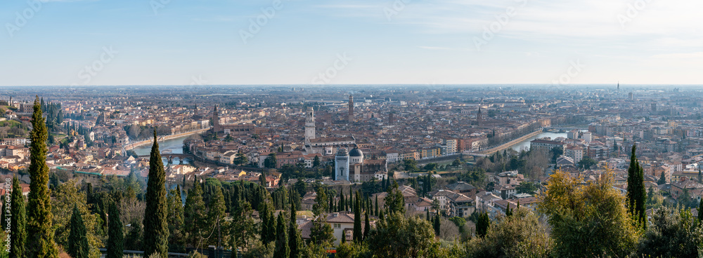 Sicht auf Verona - Panorama