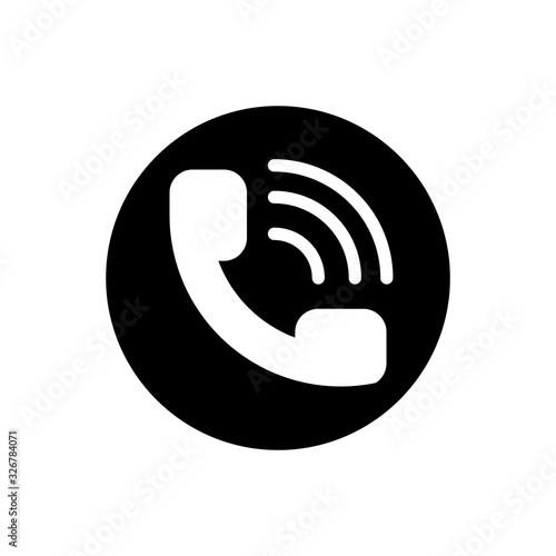 phone icon vector template