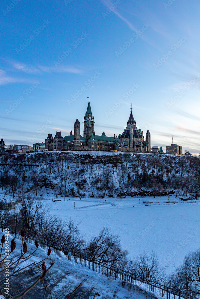 Obraz premium Parliament of Canada in Ottawa