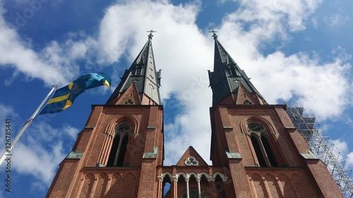 The Cathedral in Uppsala, Sweden - Uppsala domkyrka , Uppsala Cathedral