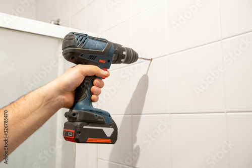 Wallpaper Mural bucare le piastrelle del bagno Torontodigital.ca