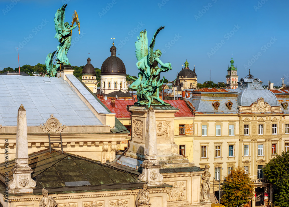 Old town of Lviv, Ukraine