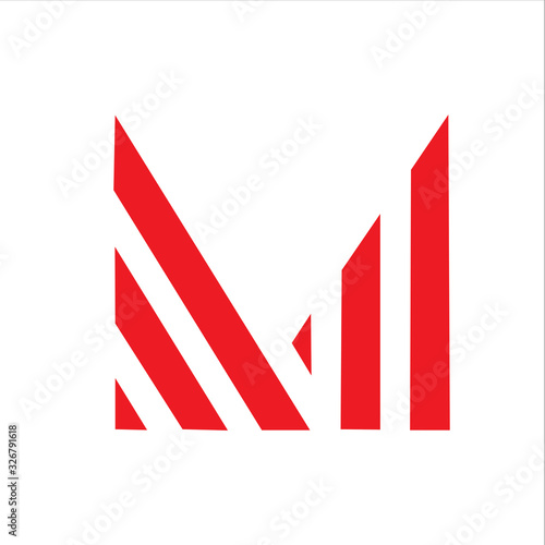 M construction logo