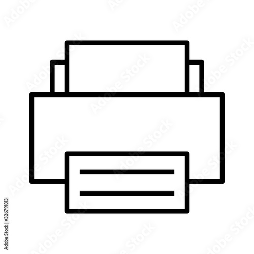 printer icon vector template © bungacengkeh