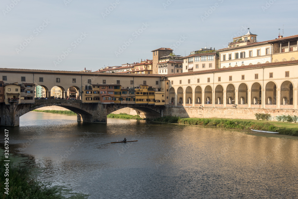 Blick auf Ponte Vecchio Firenze
