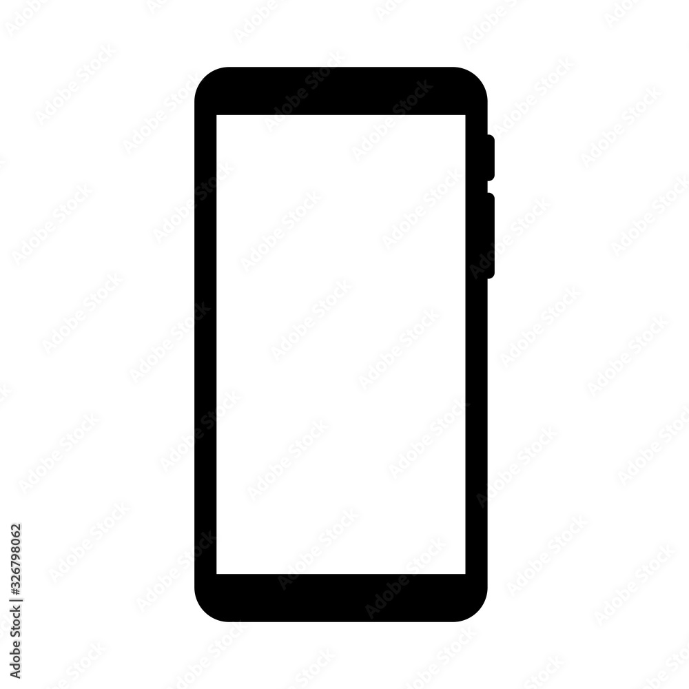smart phone icon vector template smart phone icon vector template