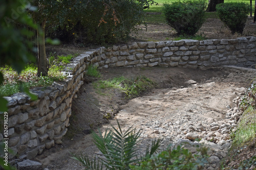 Meandering Stone Wall