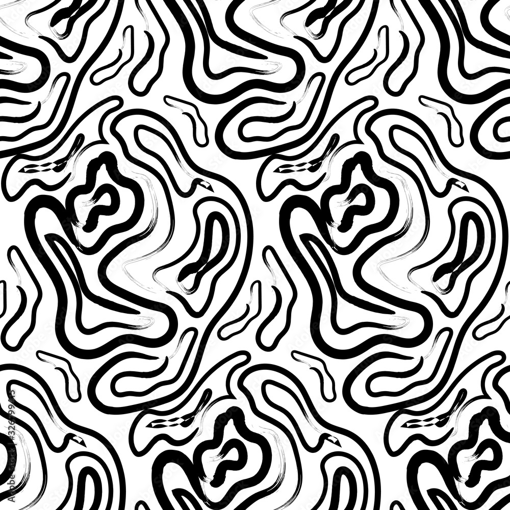 Grunge brush stroke seamless pattern. abstract inky background. Grunge brush stroke seamless pattern. abstract inky background.