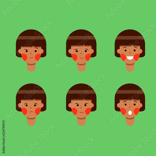 Expresiones de chica