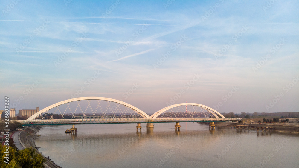 the bridge in novi sad