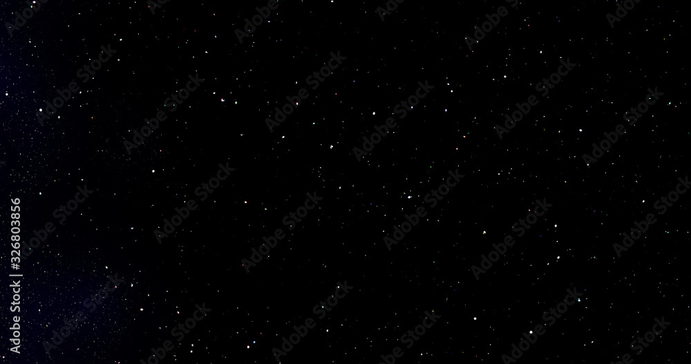 Fotografie clean night sky with stars background