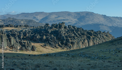 Bosque de peidras. City of Rocks. Peru. Jatun de Machay.  photo