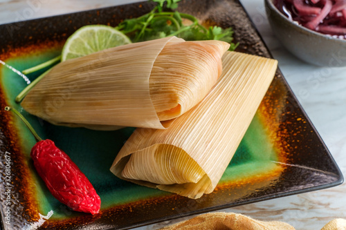 Chili Cheese Corn Tamale