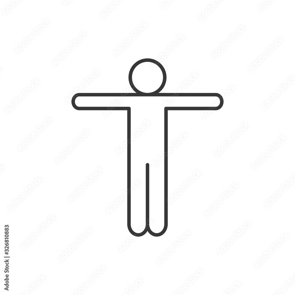 Isolated avatar line style icon vector design