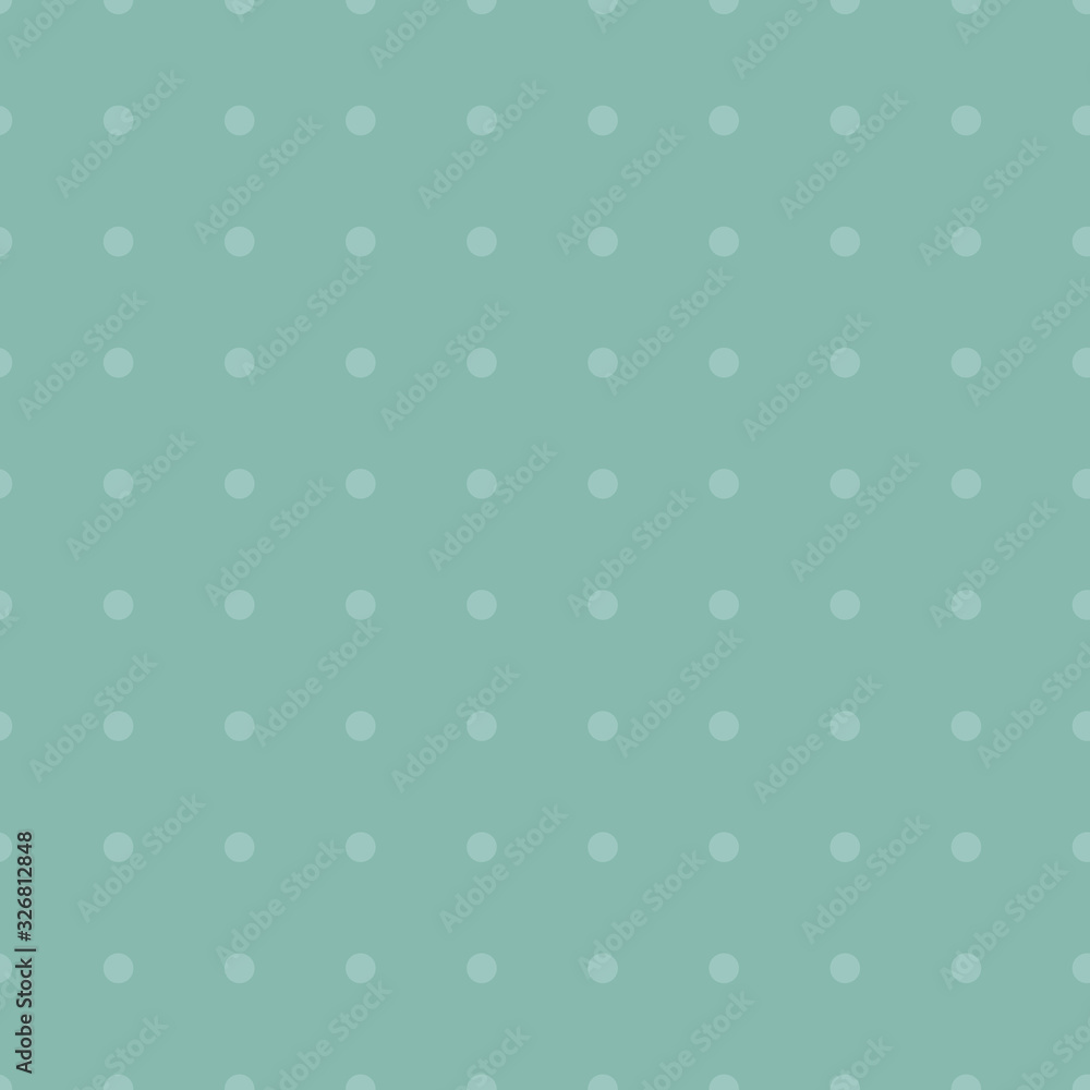 Vector repeat old green dots pattern print background
