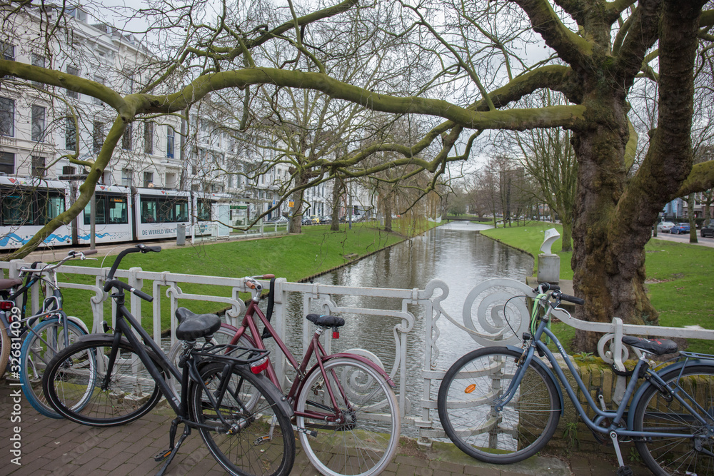 Obraz premium rotterdam cityscape