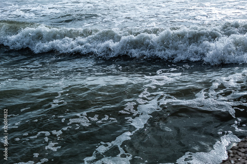 olas en la playa