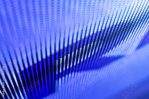 CloseUp LED blurred screen. LED soft focus background. abstract background ideal for design.