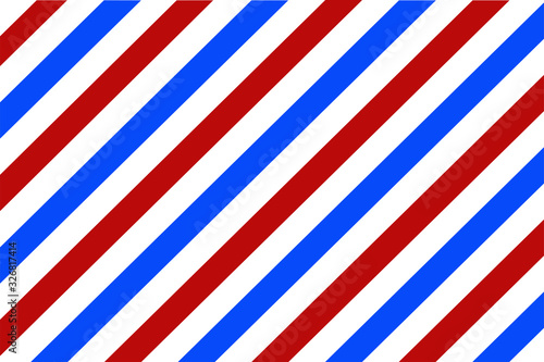 Barber background. Vector design  stripes pattern texture in flat