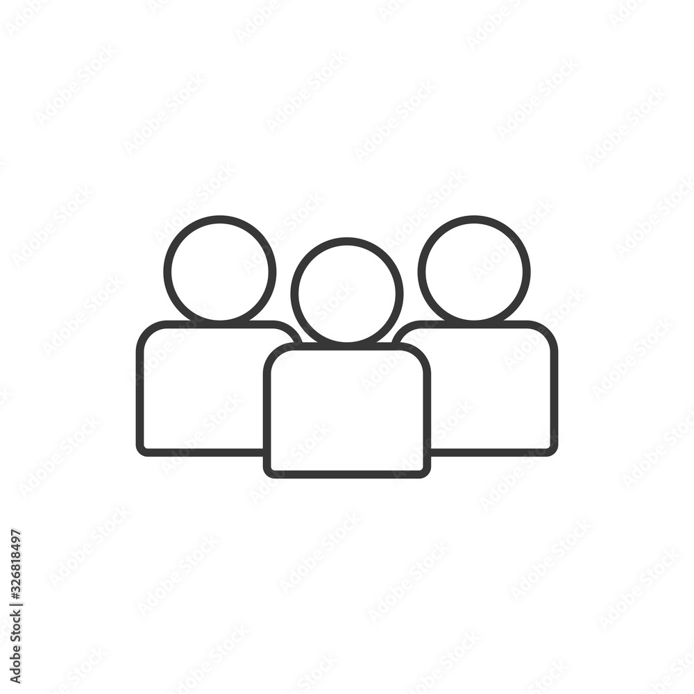 Isolated avatars line style icon vector design Isolated avatars line style icon vector design