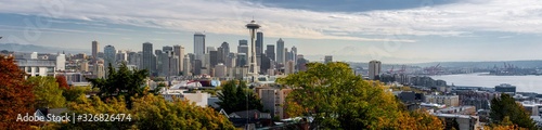 Panorama of Seattle skyline
